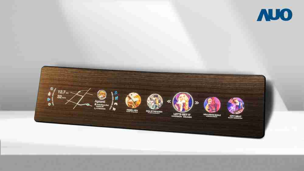 口袋牛店研发全球最高穿透度达80%的AmLED木纹显示器，，，，可于使用时呈现高亮度、、、清晰可见的信息，，，并在不使用时回归为单纯的饰板，，，节能兼具美观